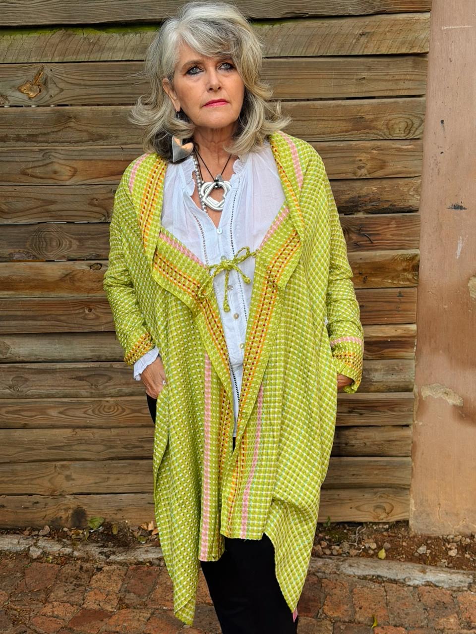 Scarf top Green