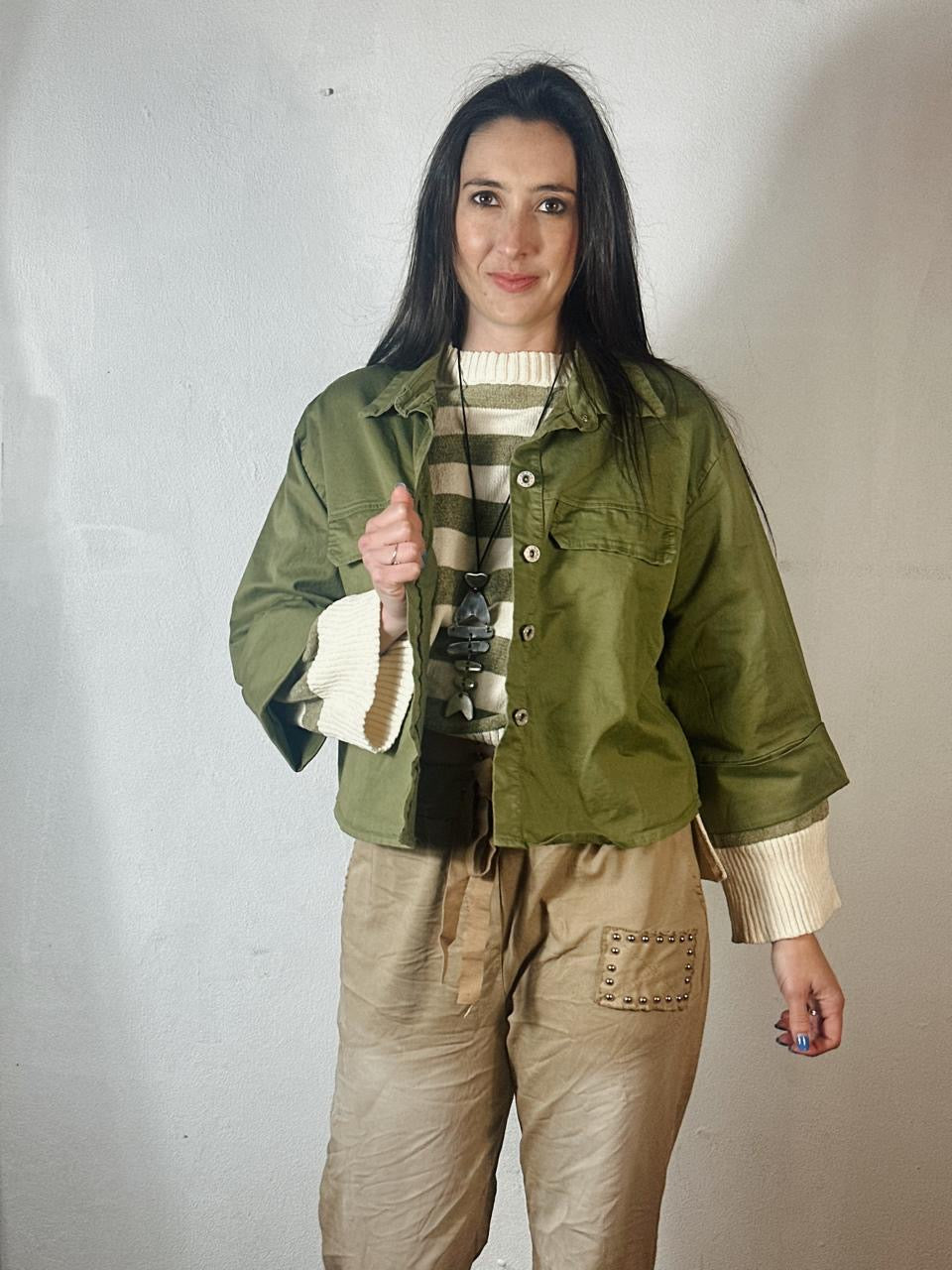 Layla Top Olive