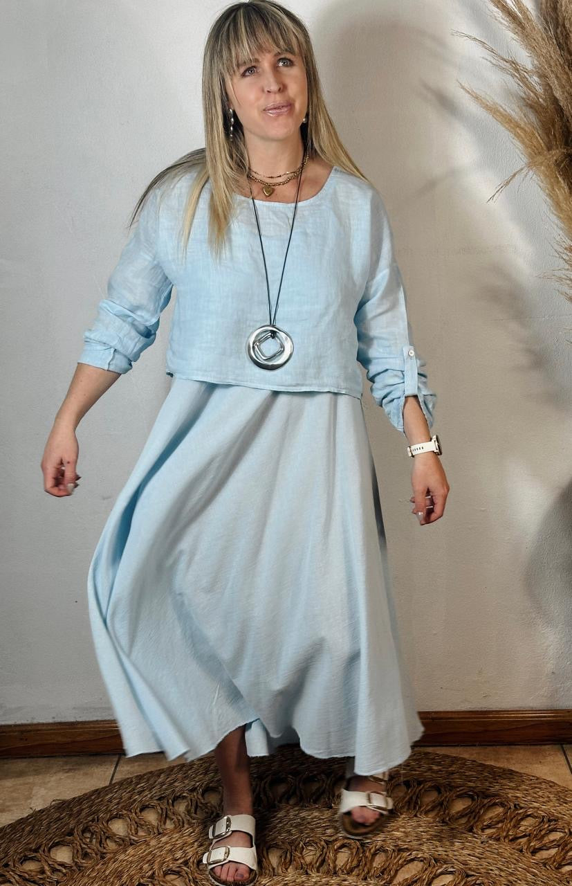 Lucia Top Blue