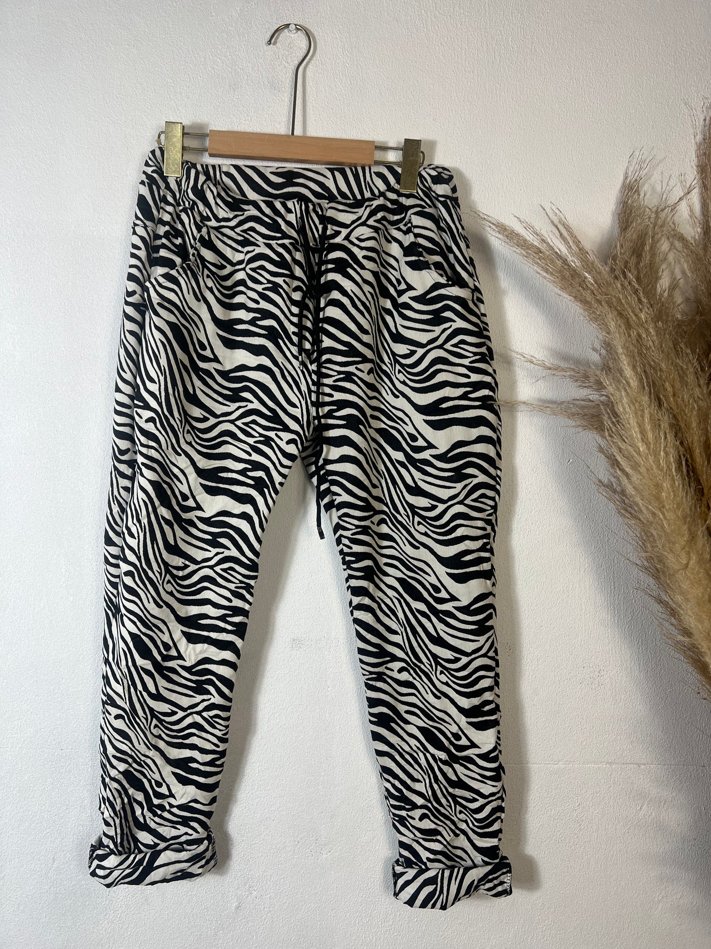 Zebra Magic Pants