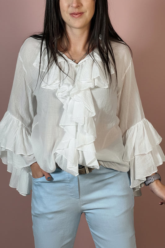 Zarin Top White