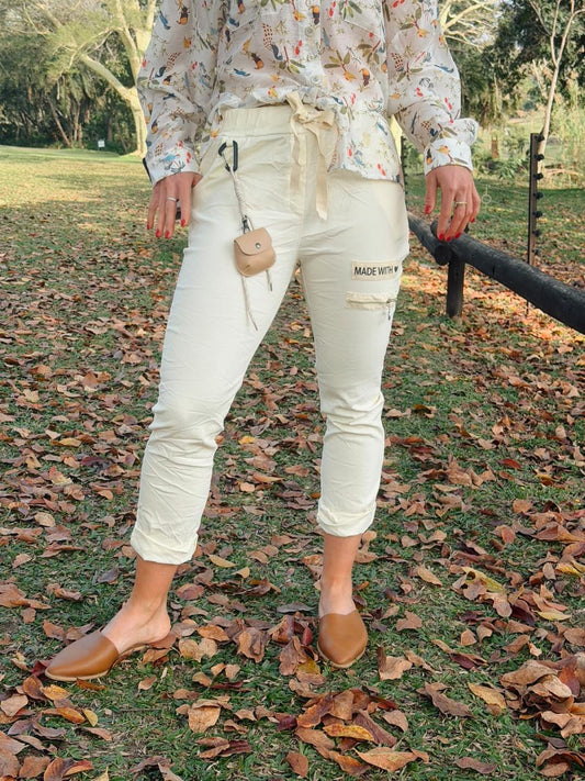 Donna Magic Pants Yellow