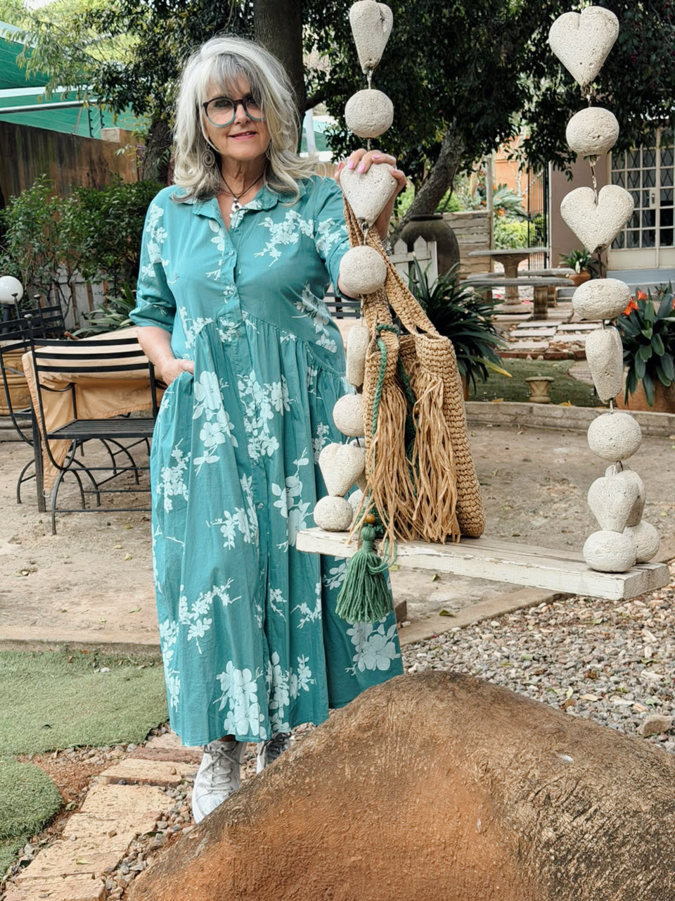 Magnolia Dress Teal