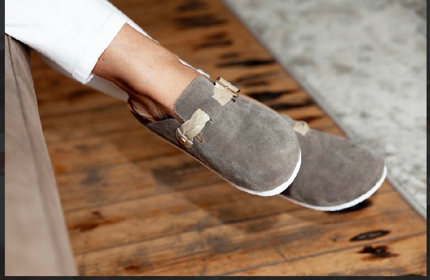 Nahla chestnut julz shoe