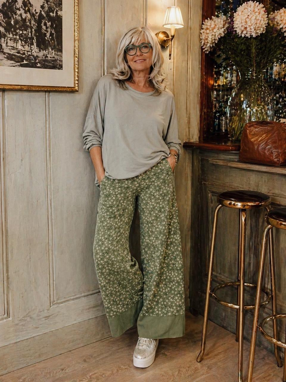 Daisy Pants Olive