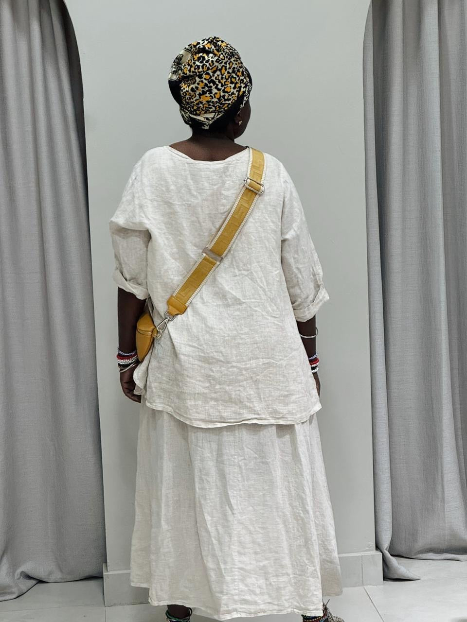 Kumud linen dress
