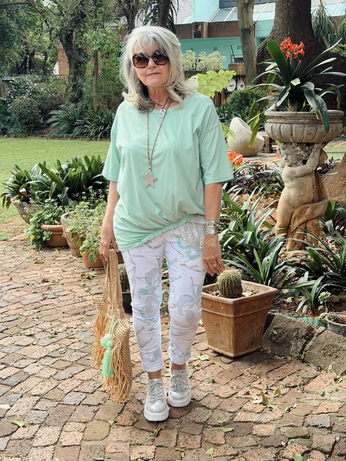 Loretta Magic Pants White