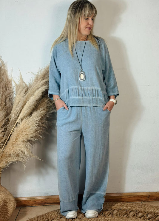 Abby Pants Blue