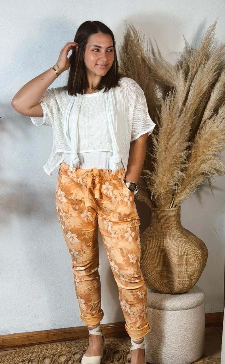 Jasmine Magic Pants Orange