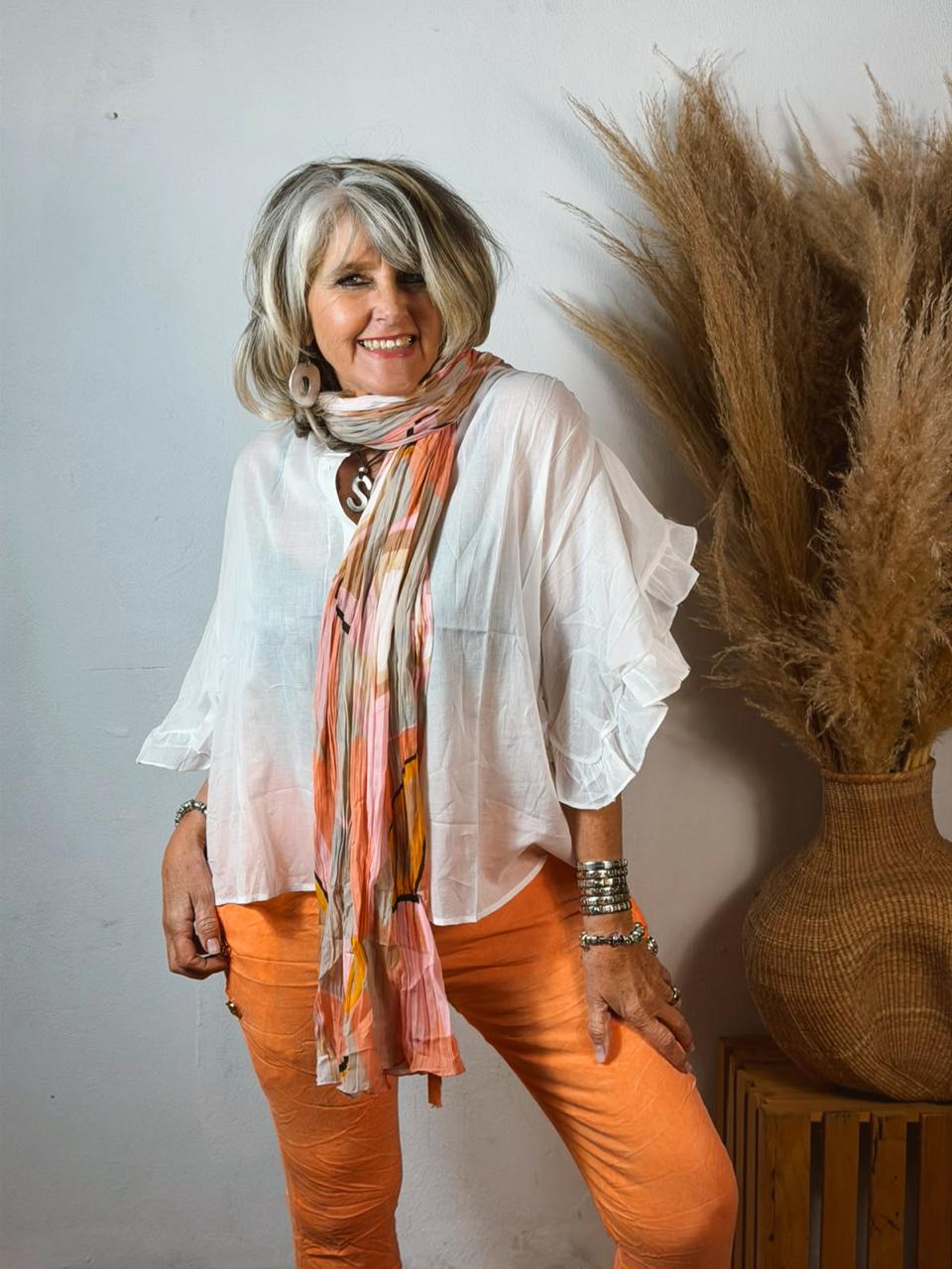 Alisha Top White