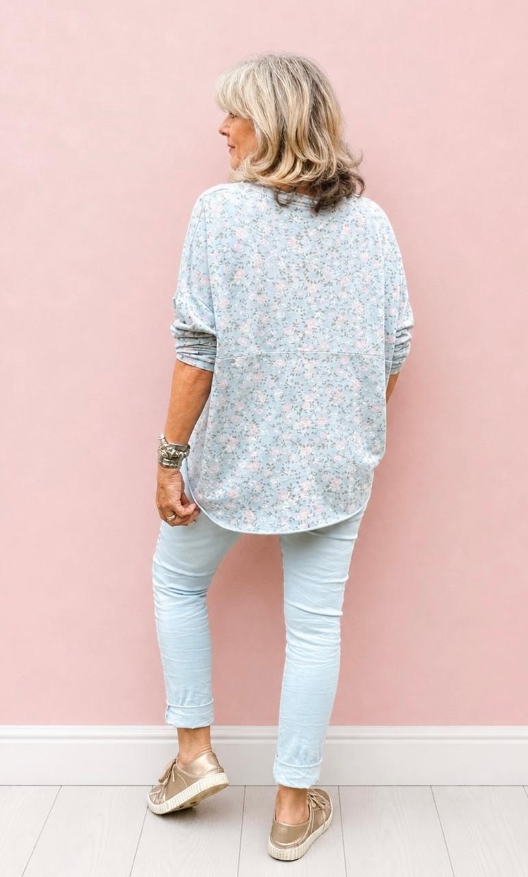 Blossom Top Blue