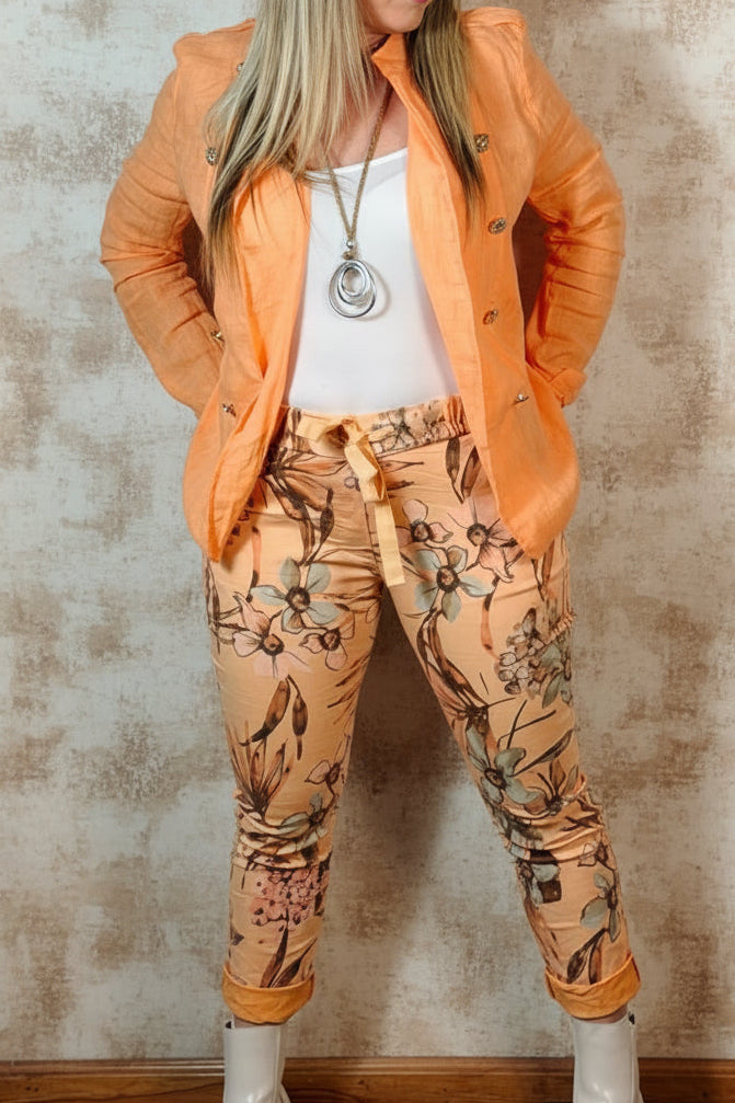 Zena Magic Pants Orange