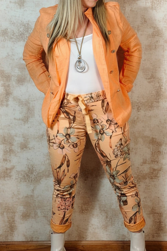 Zena Magic Pants Orange
