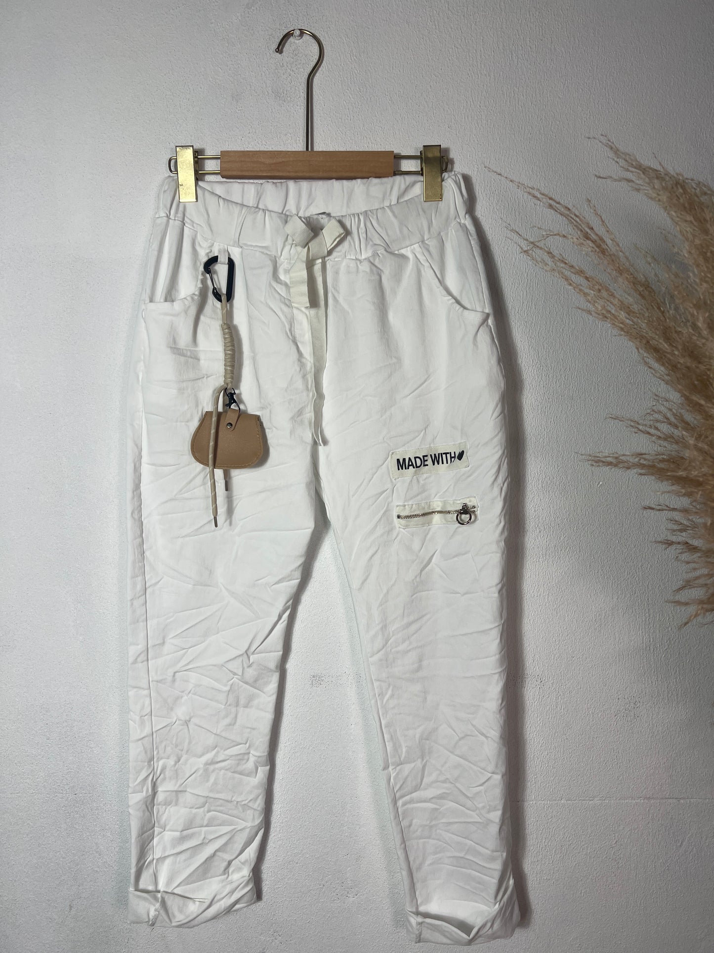 Donna Magic Pants White