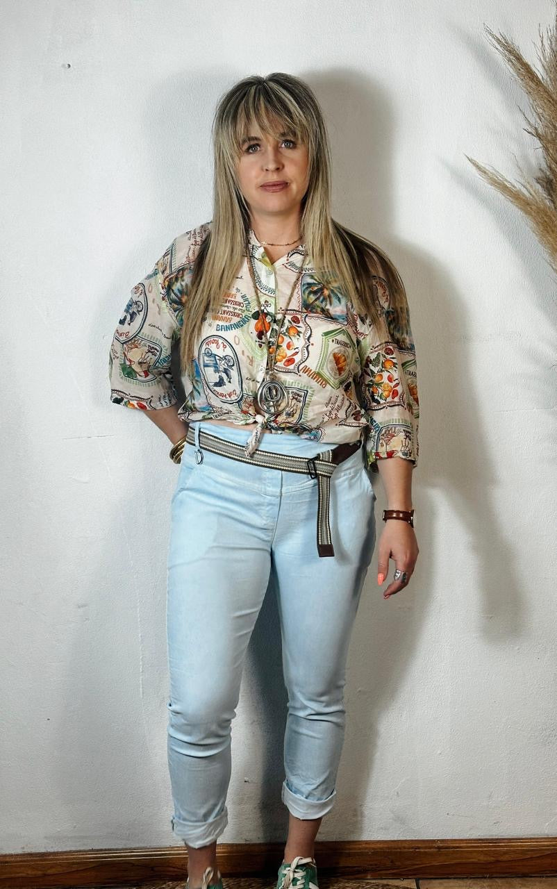 Monique Magic Pants Blue