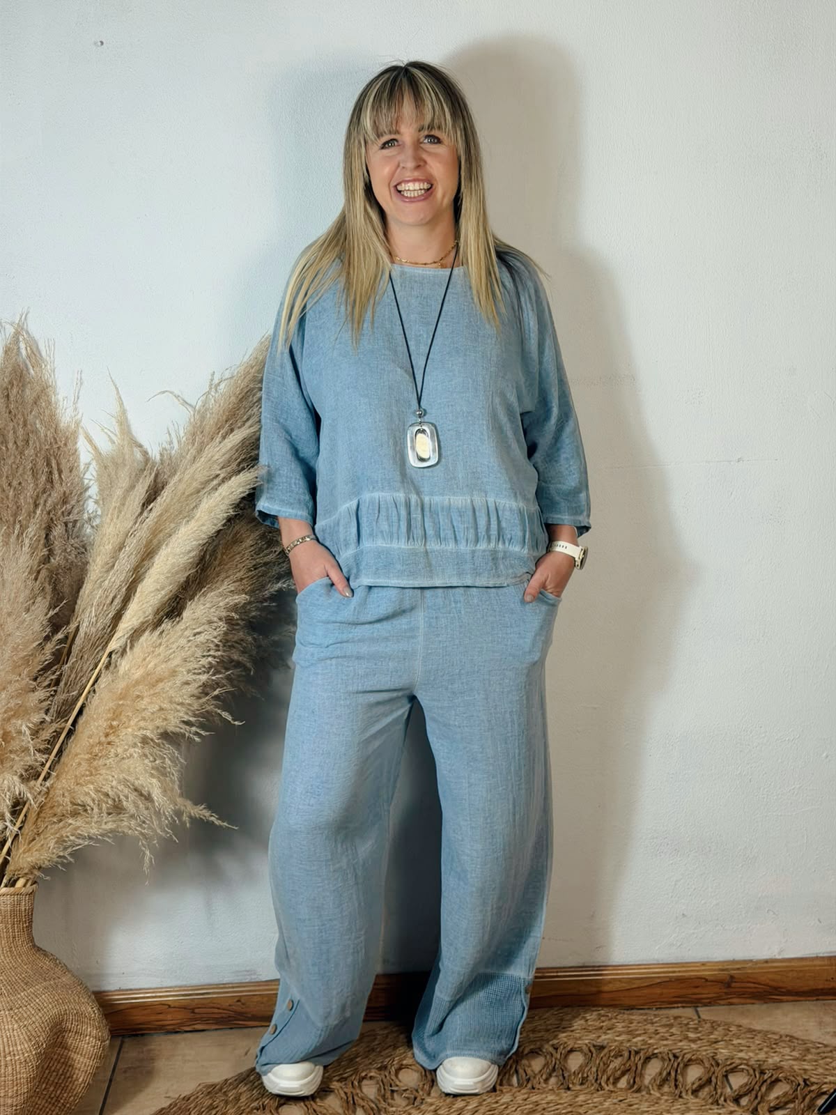 Agnes Top Blue