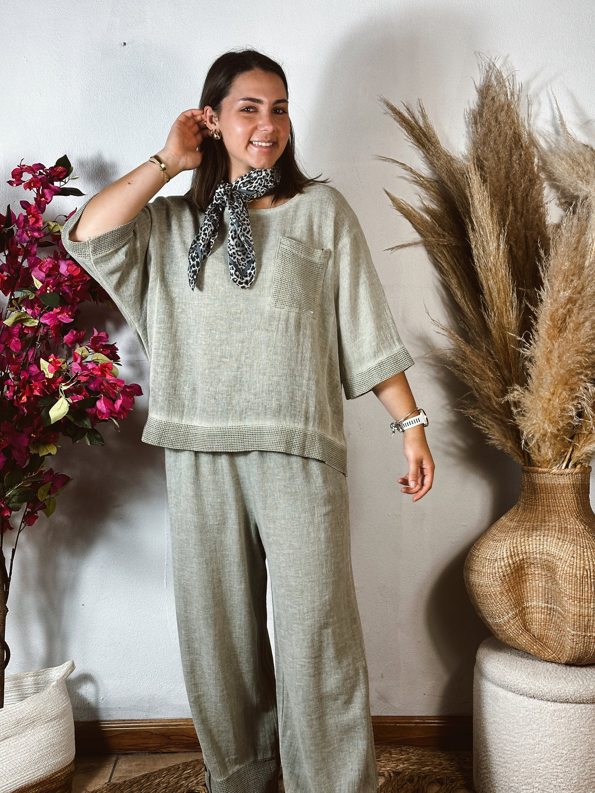 Isabella Top Olive