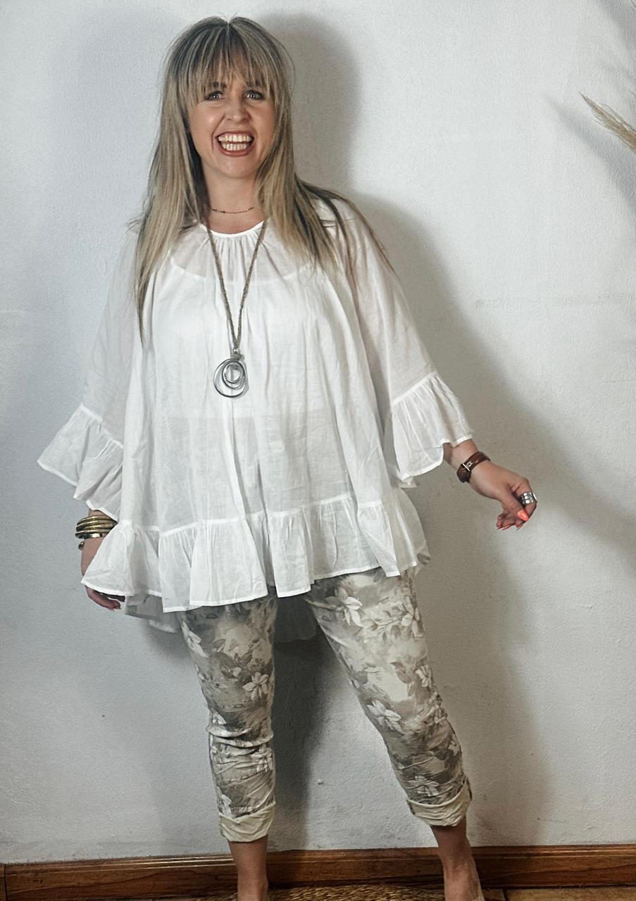 Yana Top White