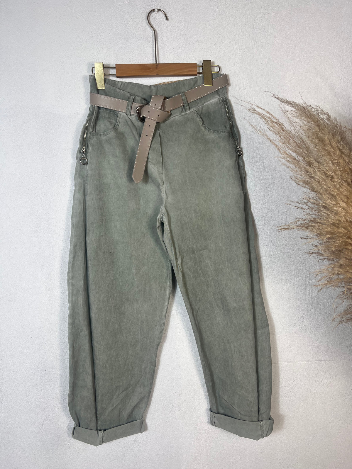 Zip Magic Pants Olive