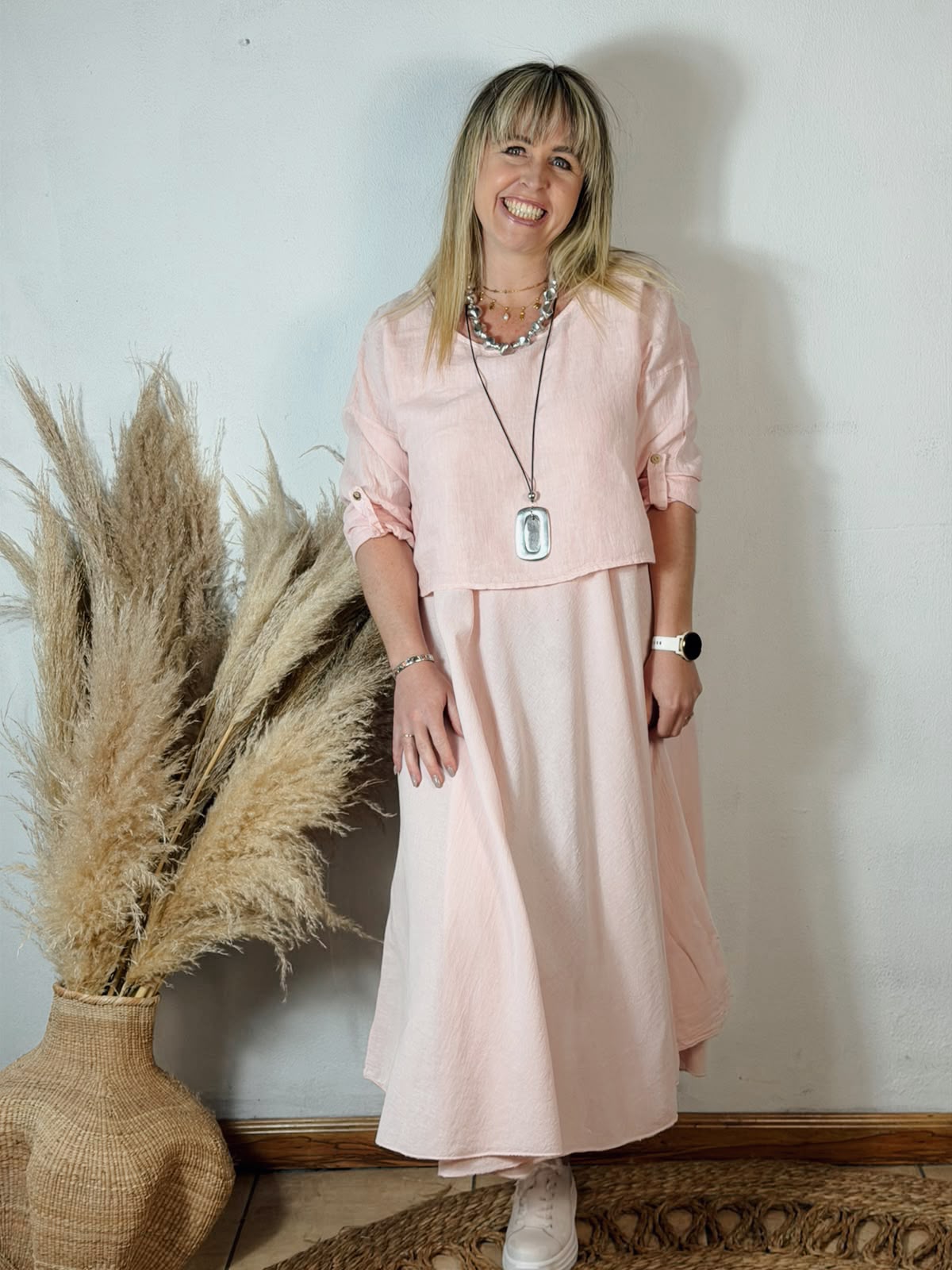 Lucia Dress Pink