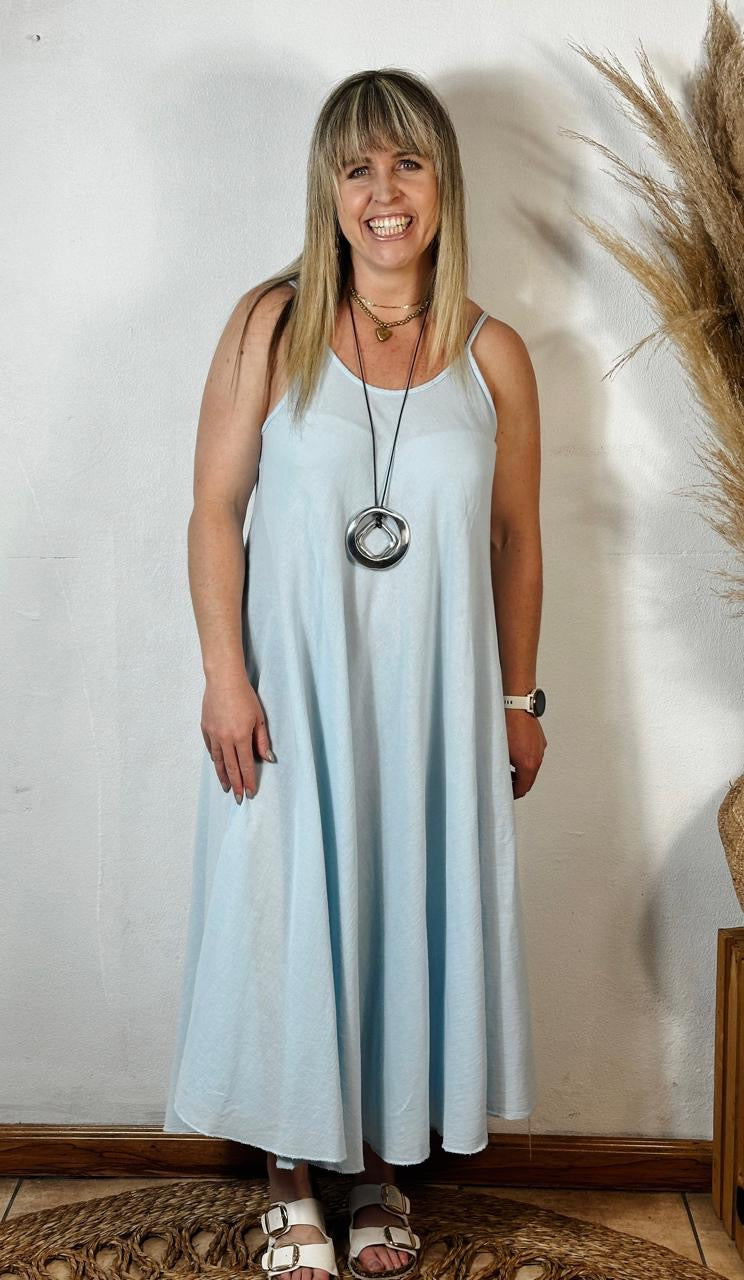 Lucia Dress Blue