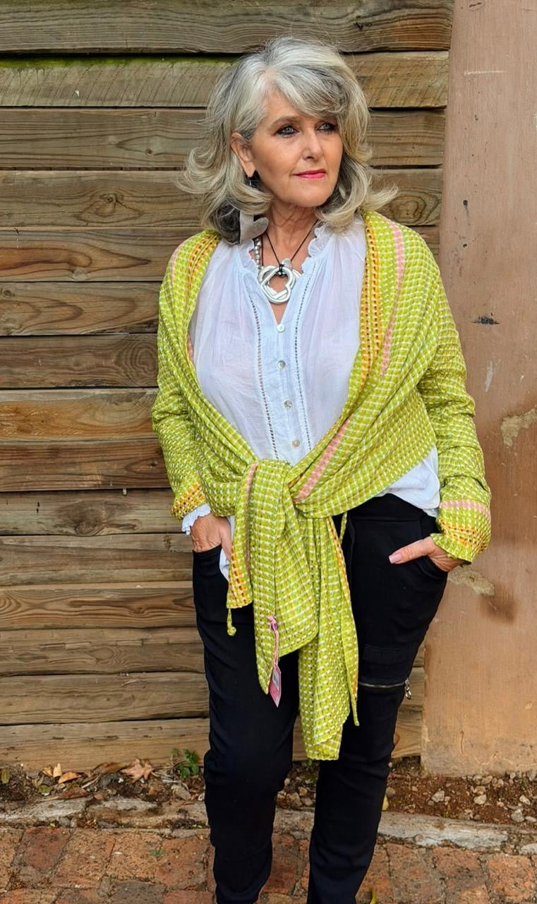 Scarf top Green