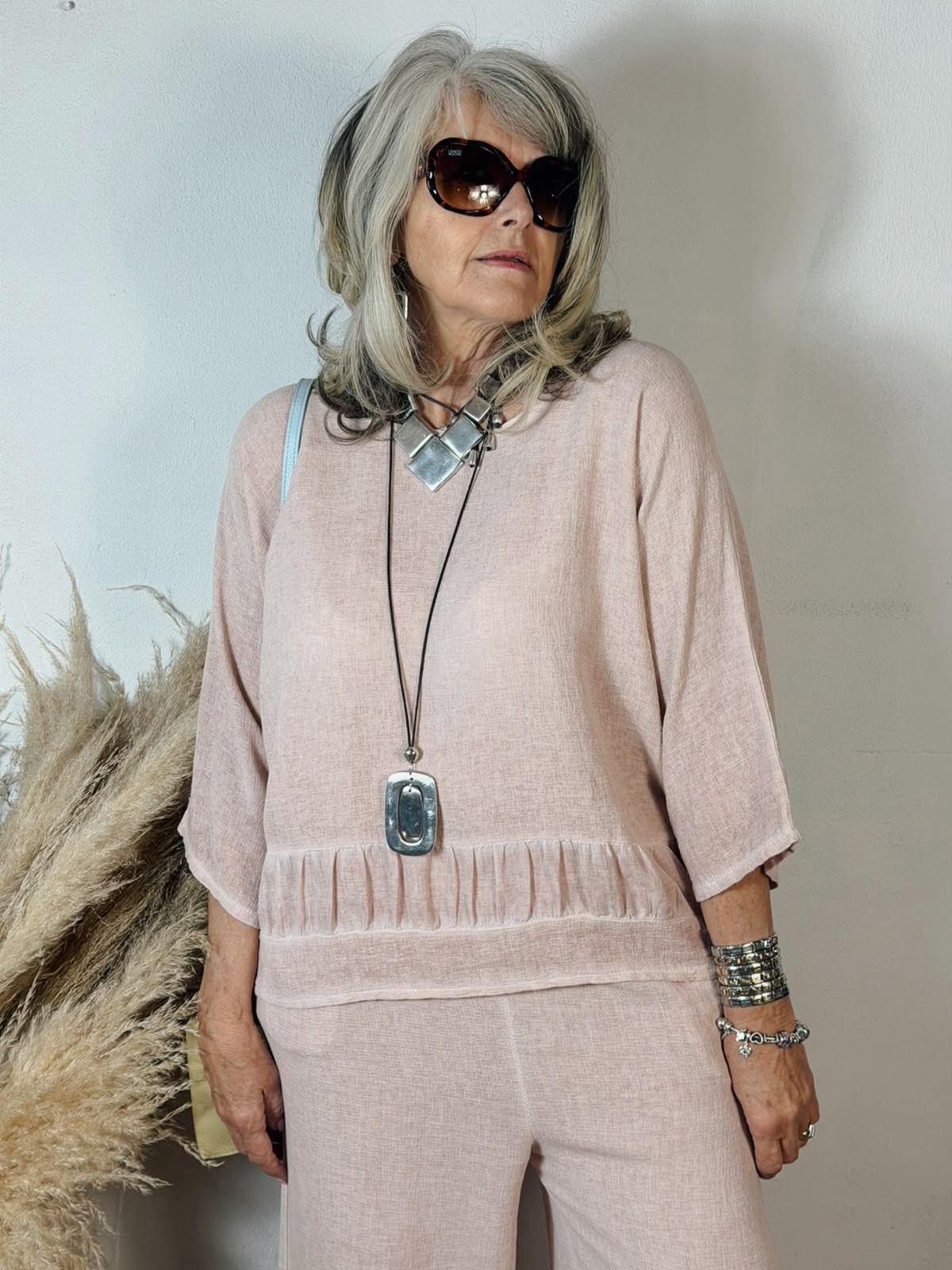 Agnes Top Pink