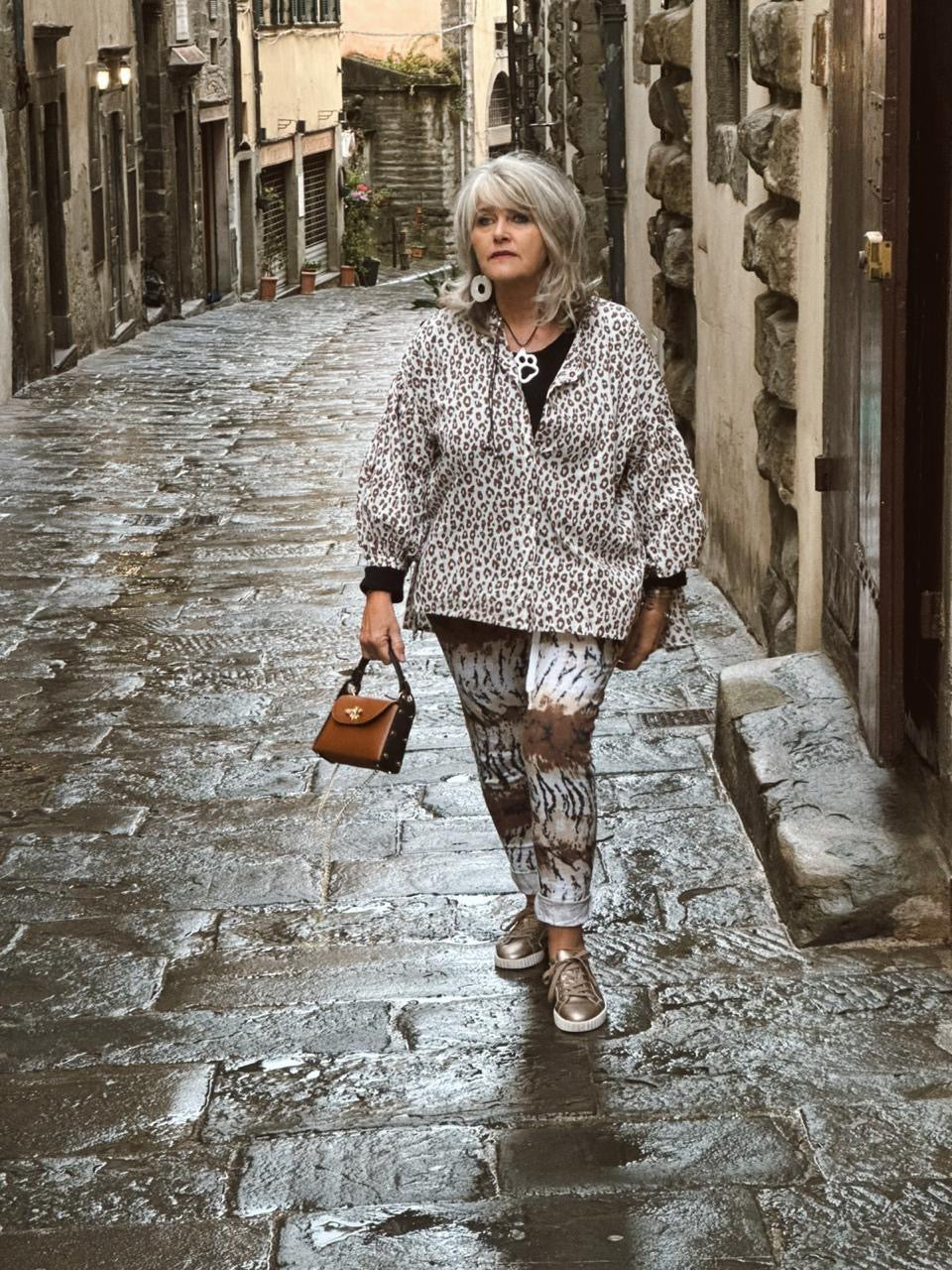 Verdi Leopard Top