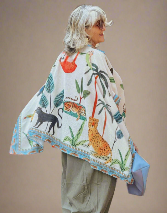 Bird Print top