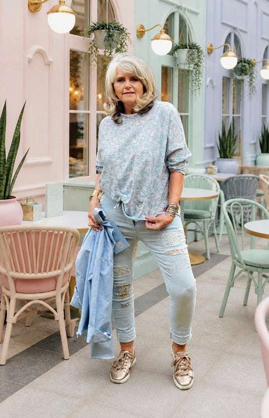 Blossom Top Blue