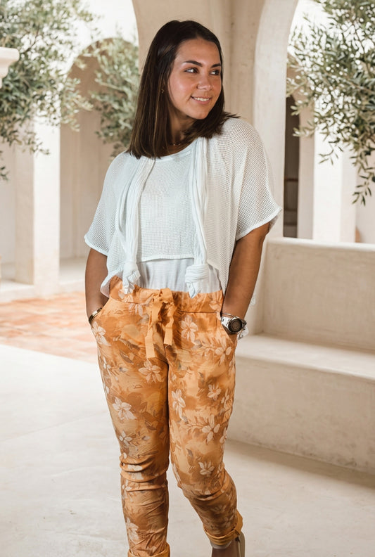 Jasmine Magic Pants Orange