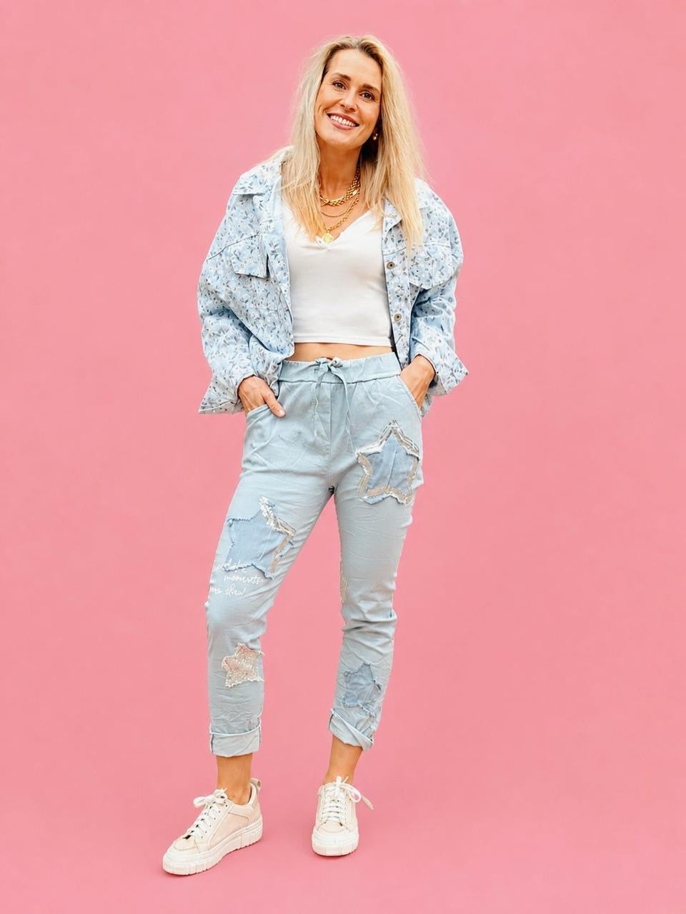 Daisy Jacket Blue
