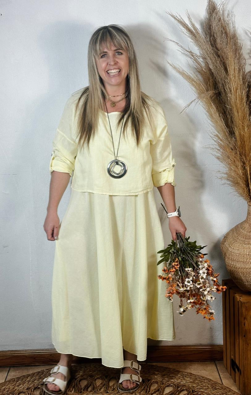 Lucia Top Yellow
