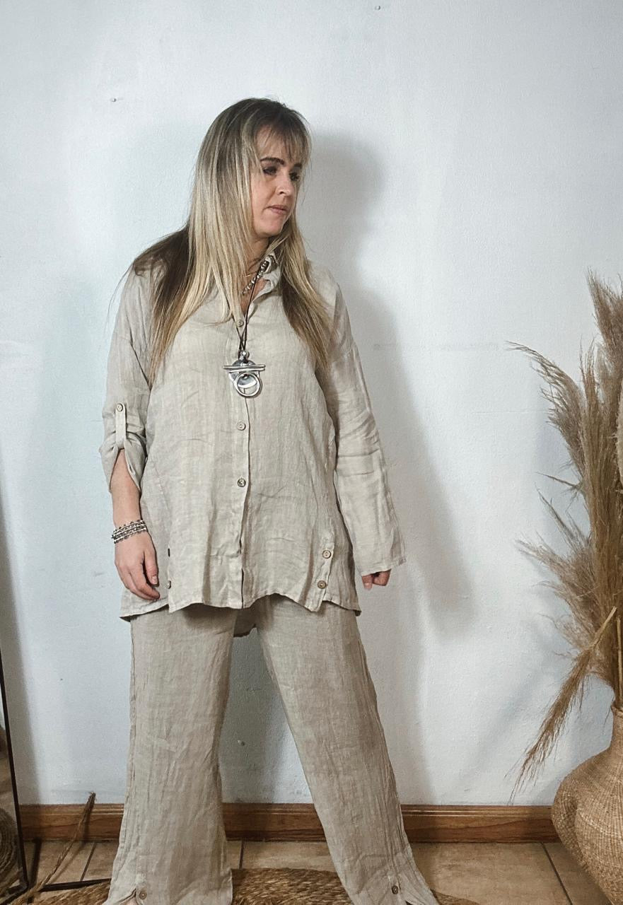 Didi Linen Top