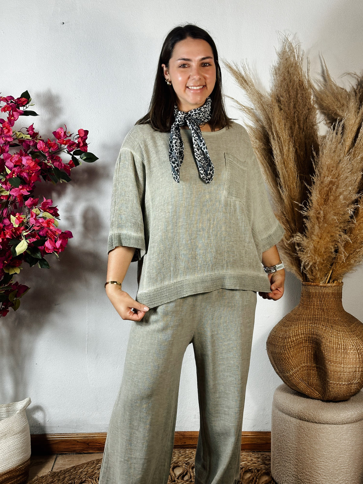 Isabella Top Olive
