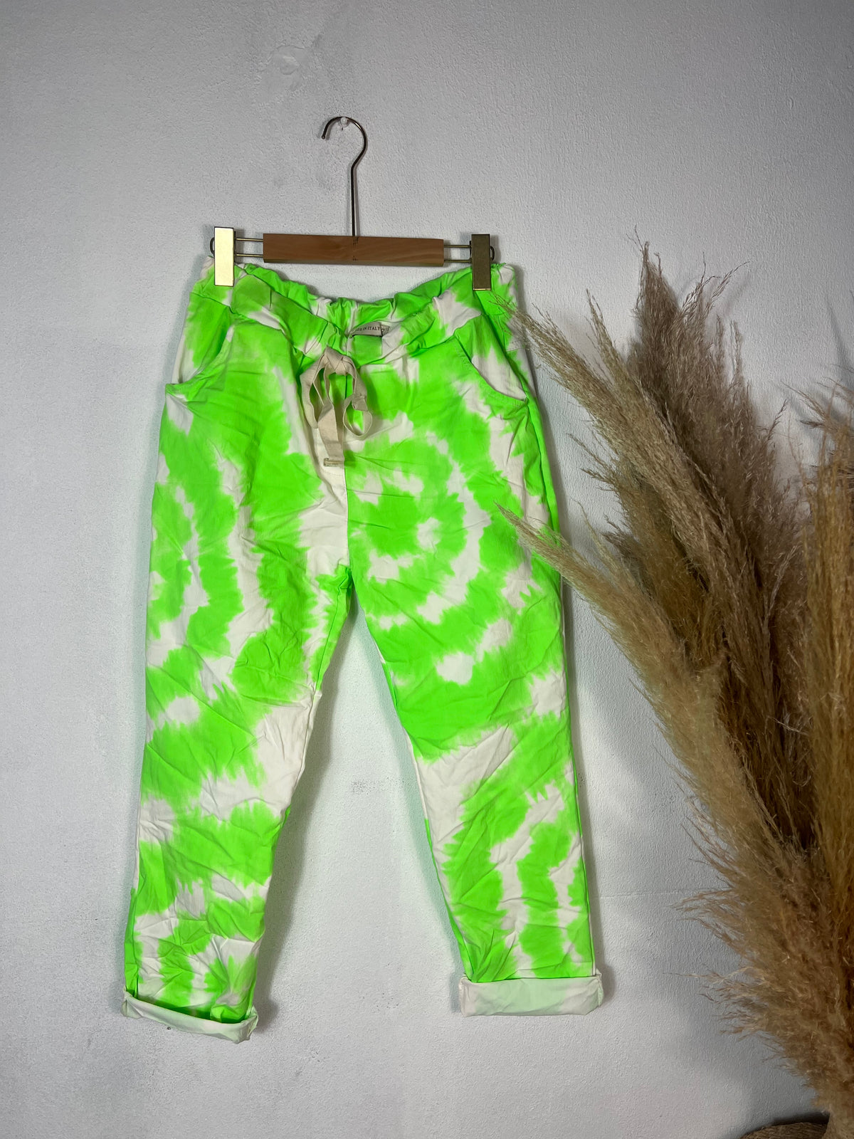 Colourful Magic Pants Green