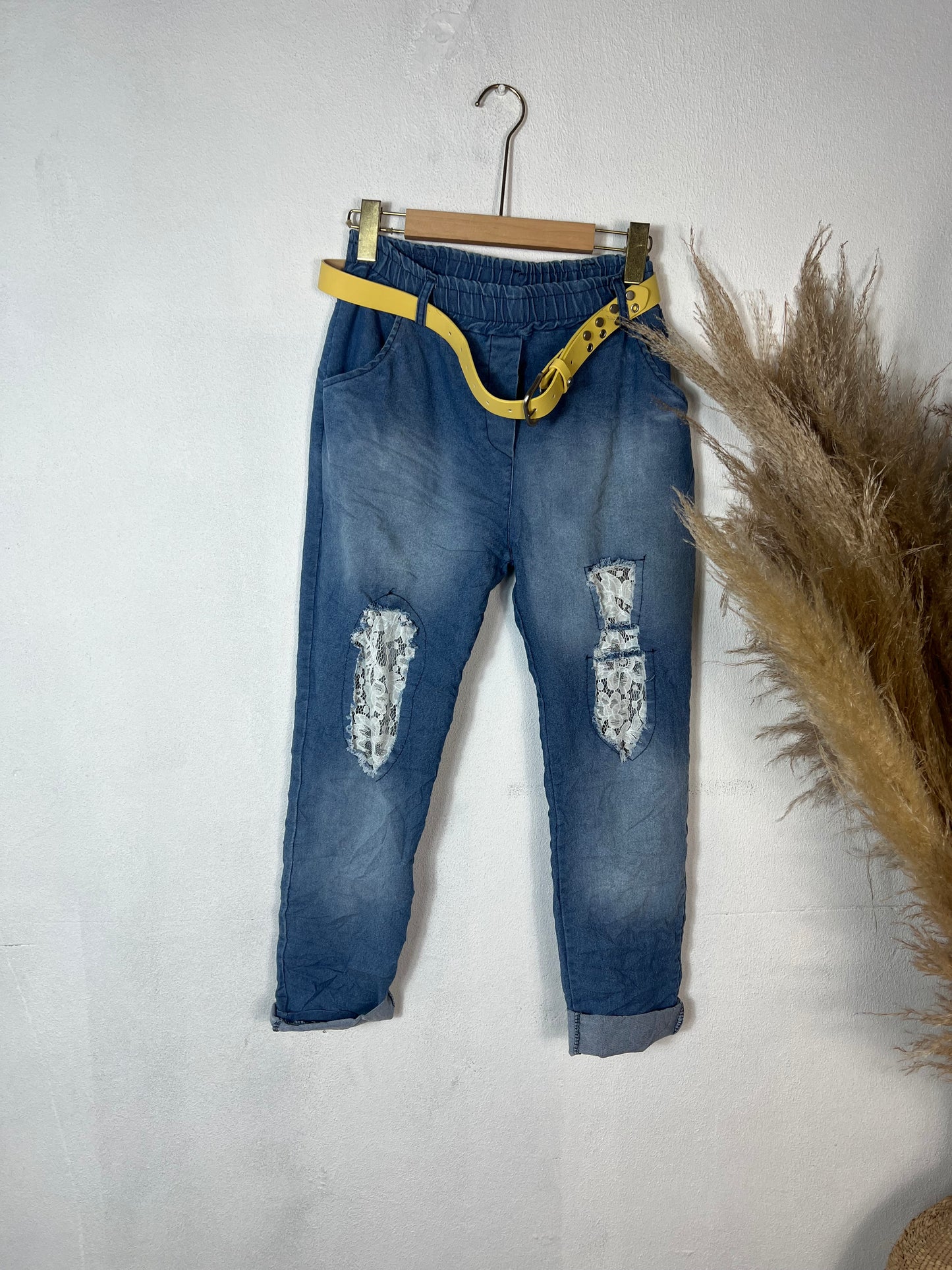 Denim Magic Pants