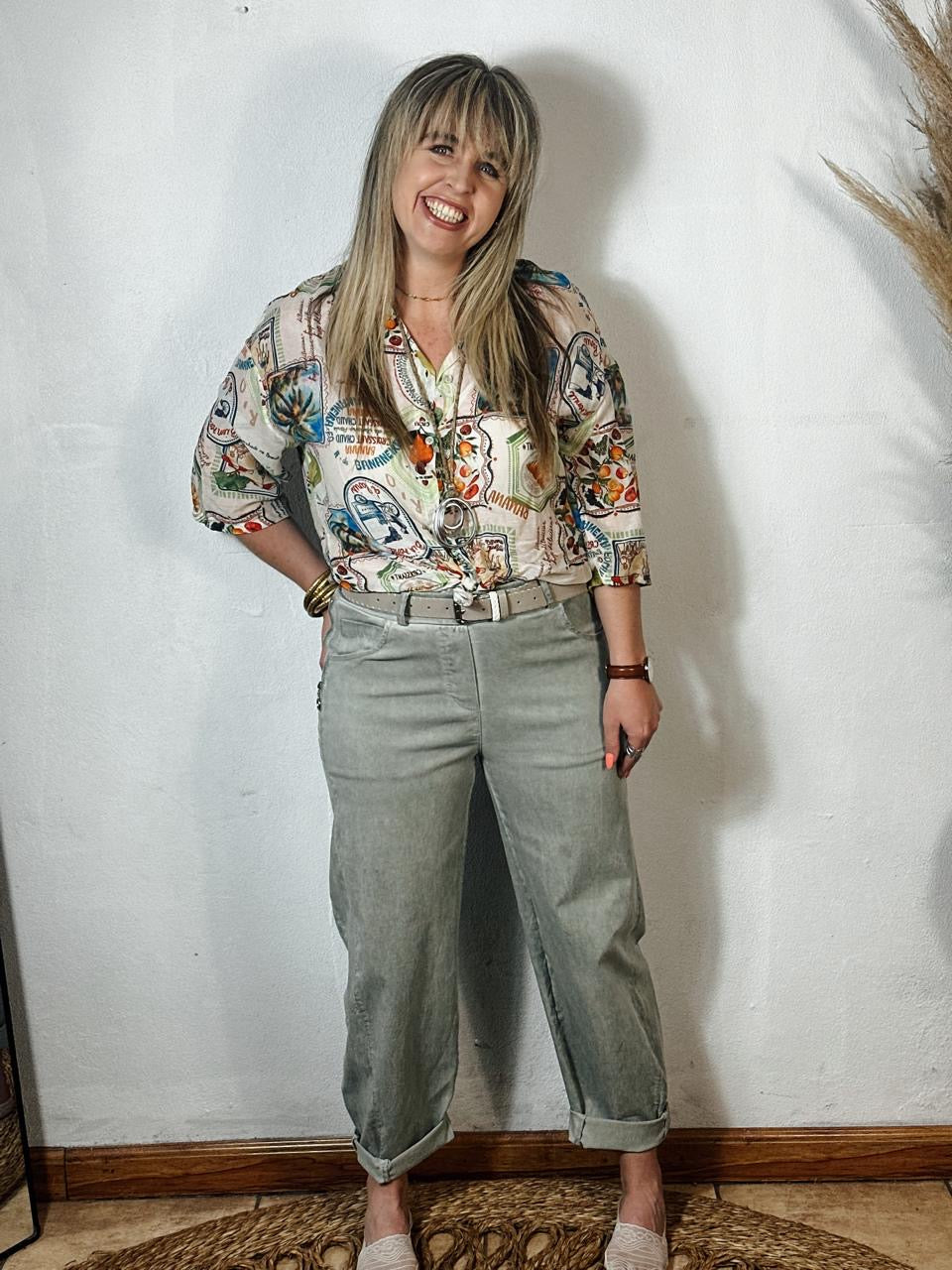 Zip Magic Pants Olive