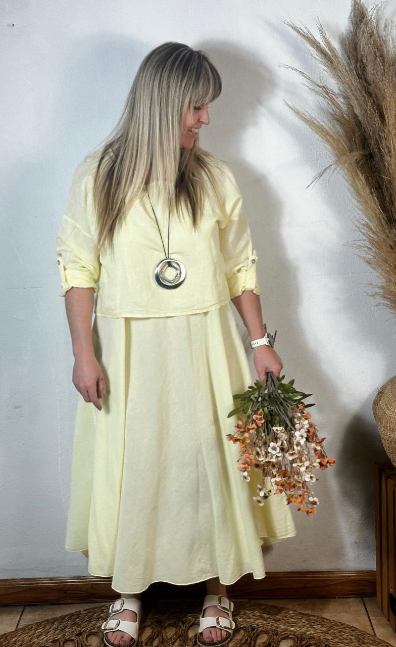 Lucia Top Yellow