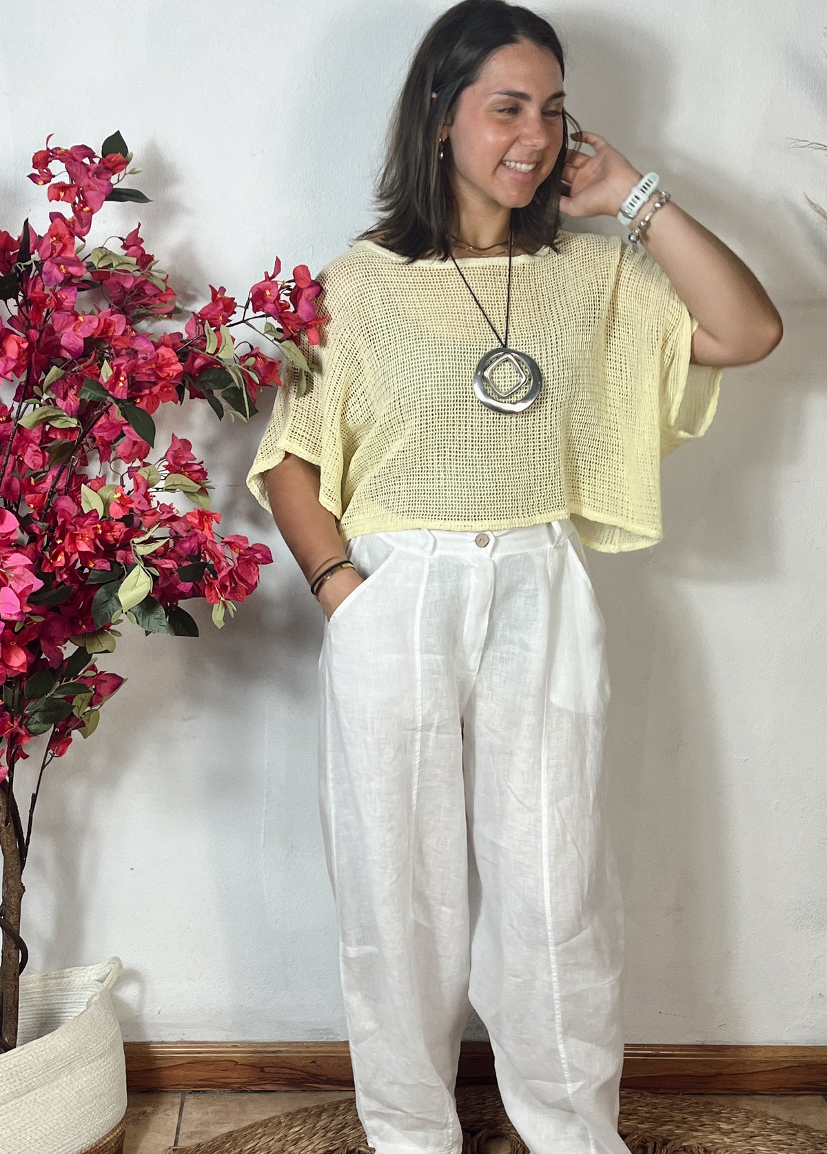 Mattie Top Yellow