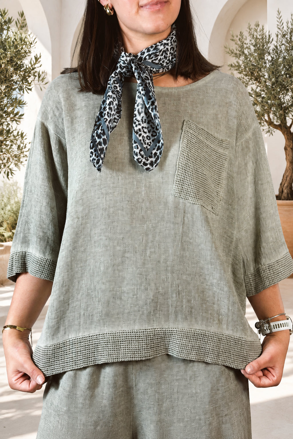 Isabella Top Olive