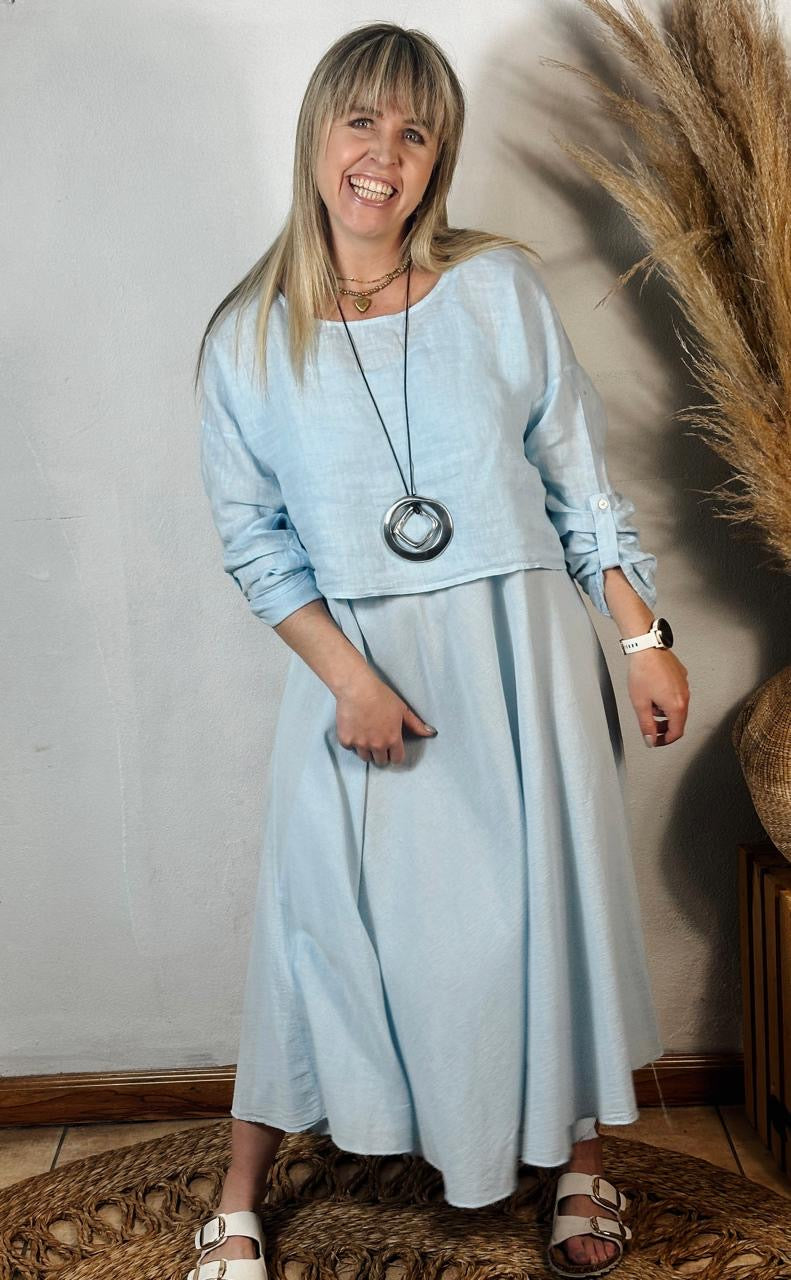 Lucia Top Blue