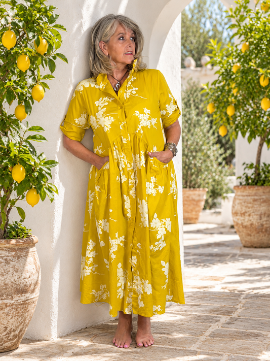 Magnolia Dress Yellow