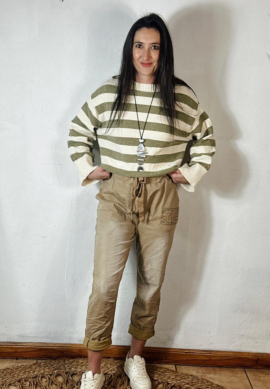 Percy Jersey Olive