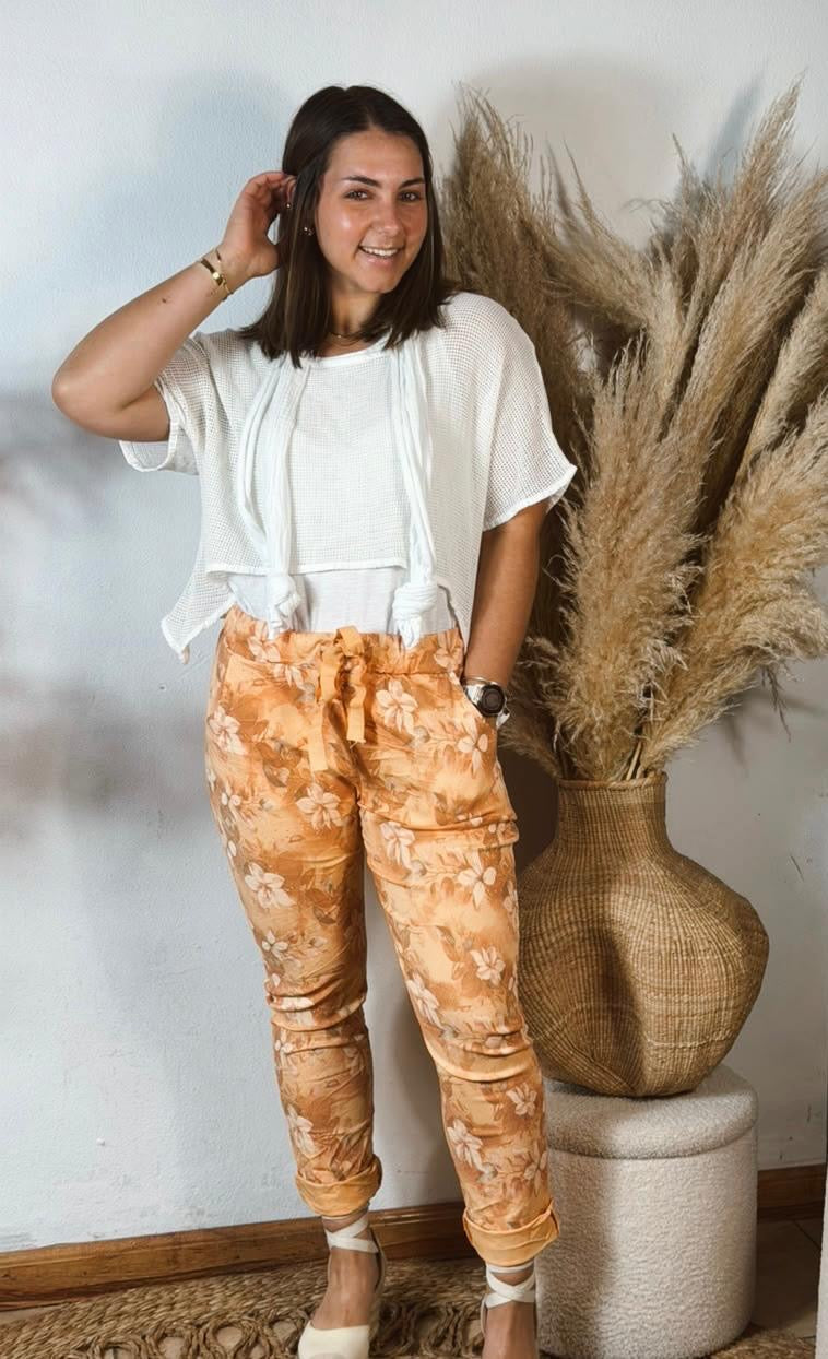 Jasmine Magic Pants Orange