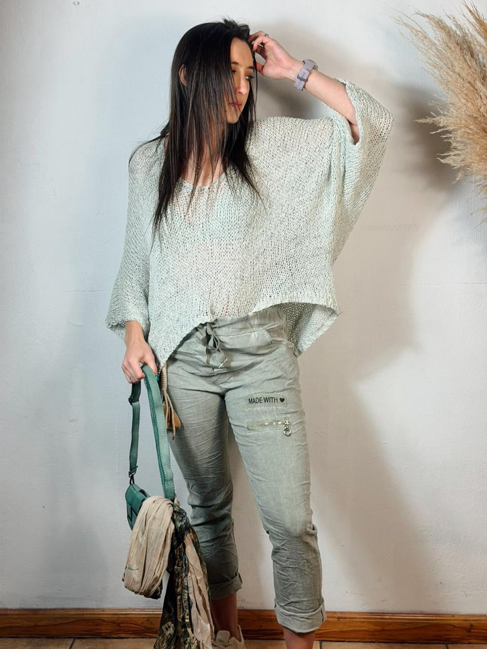 Donna Magic Pants Olive