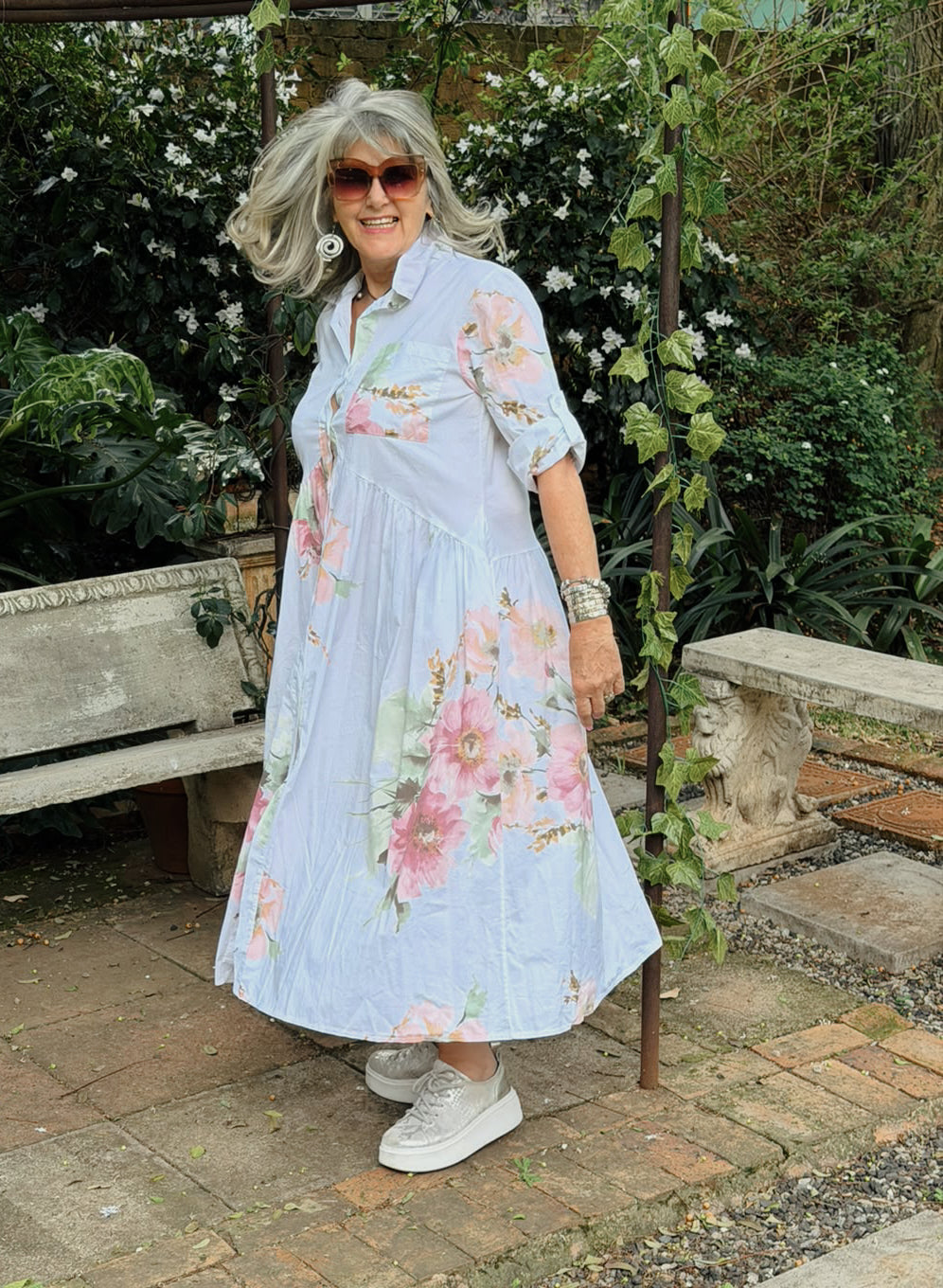 Winnie Dress  White