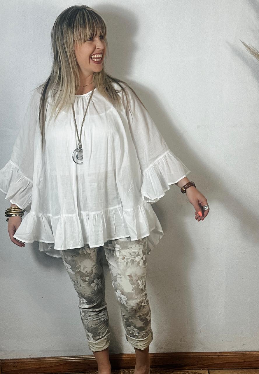 Yana Top White