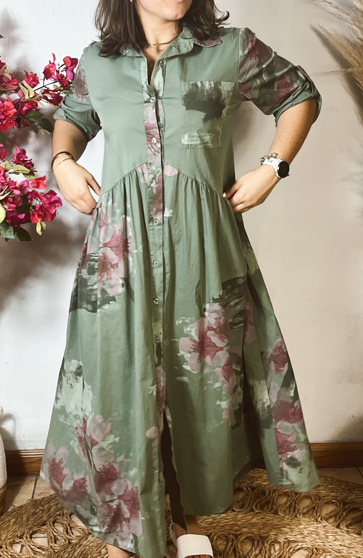 Winnie Dress Olive