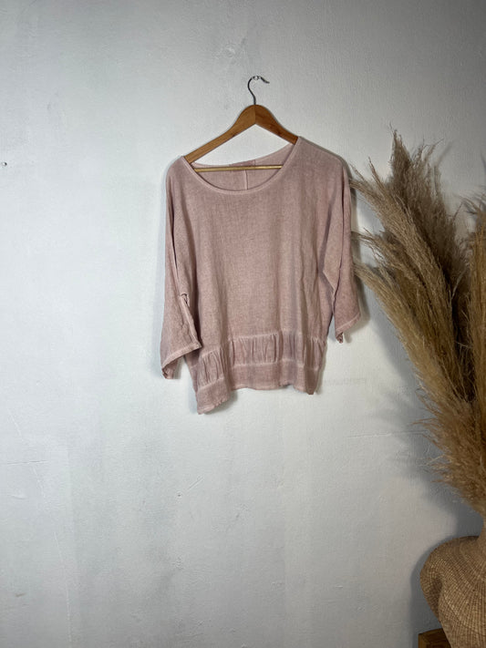 Agnes Top Pink